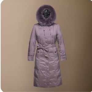 winter coat down jacket Women's Clothing fox fur collar women